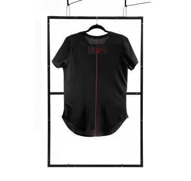 T-shirt men black M fashion